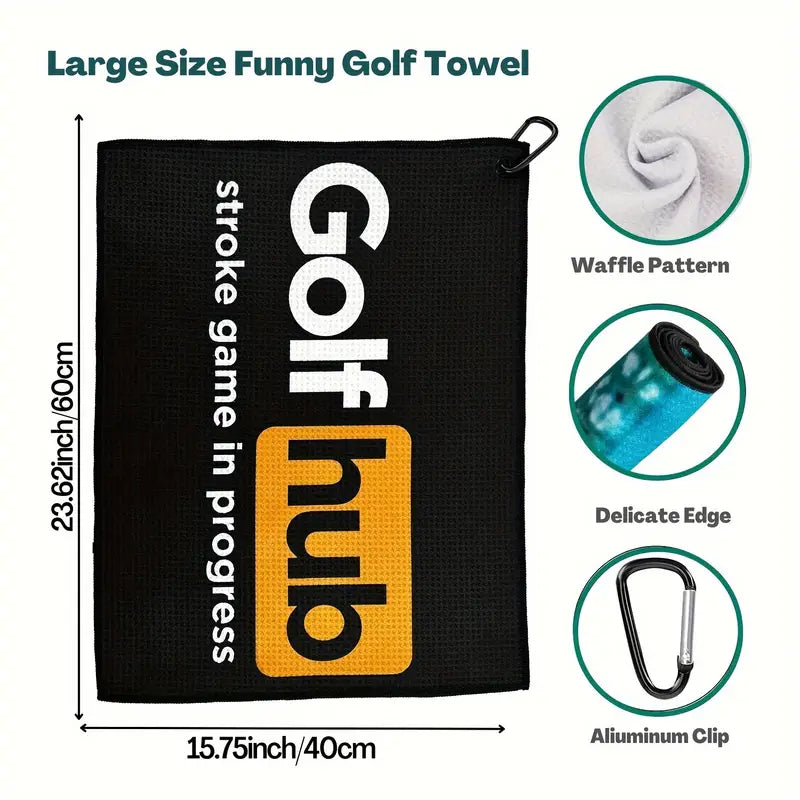 Golfhandduk "Golfhub" #2