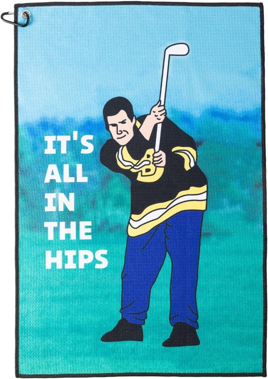 Golfhandduk Happy Gilmore "It's all in the hips"