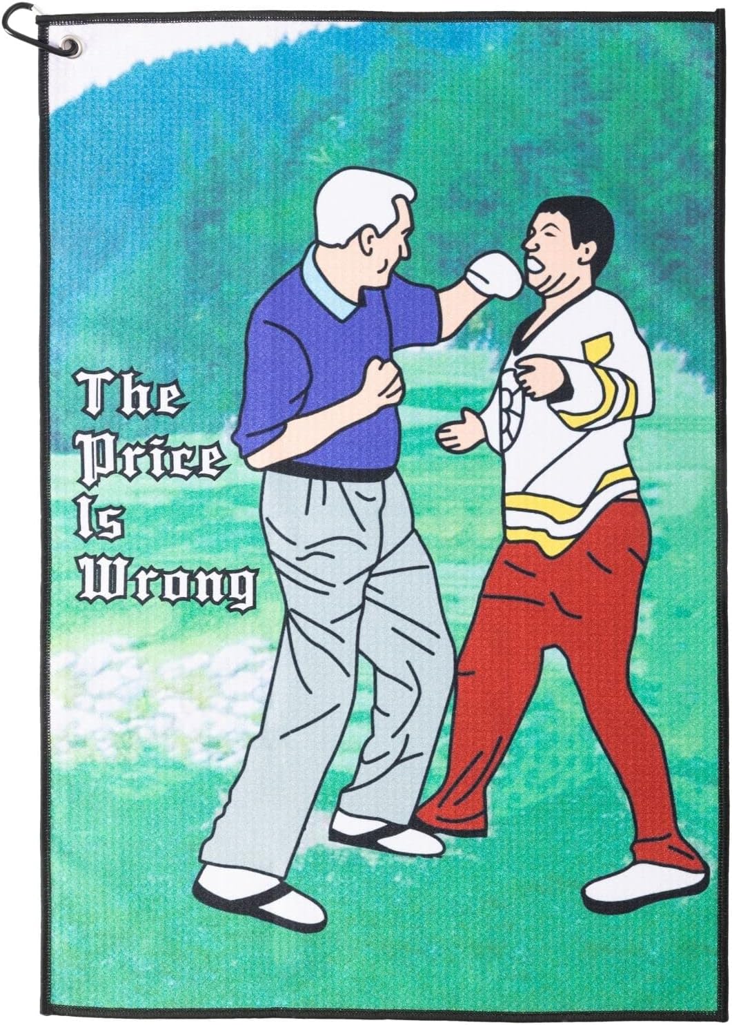 Golfhandduk Happy Gilmore "The price is wrong"