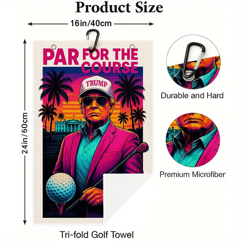 Golfhandduk Par For The Course