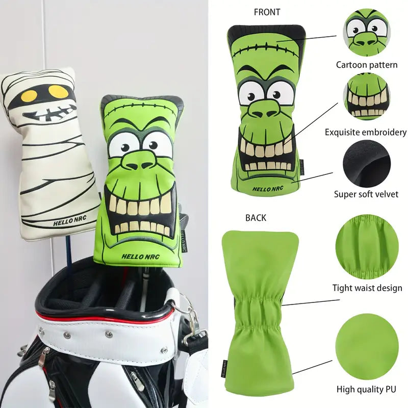 Headcover Frankenstein & Mumien