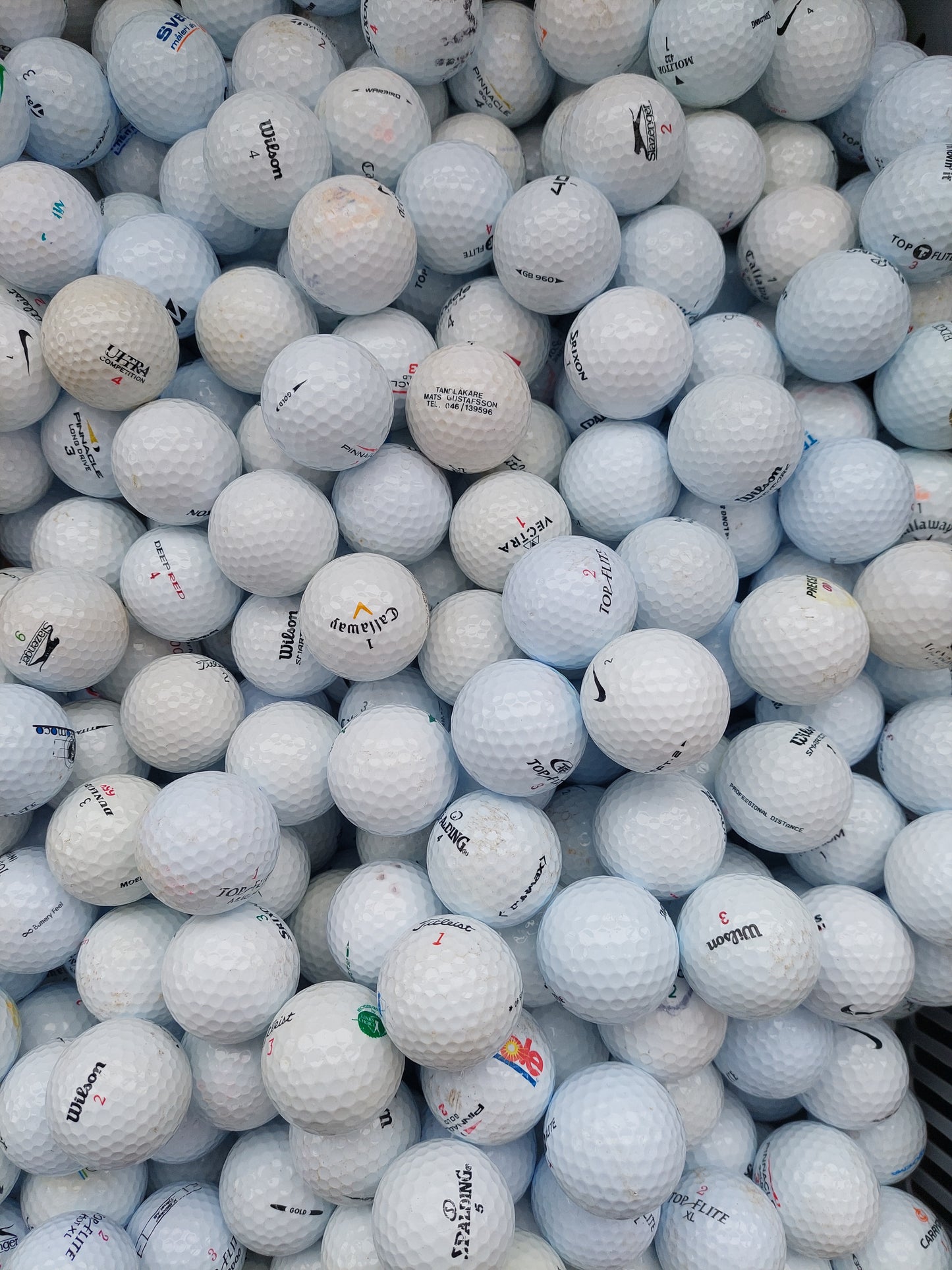 Floridabollar C-Klass 50-pack Vit