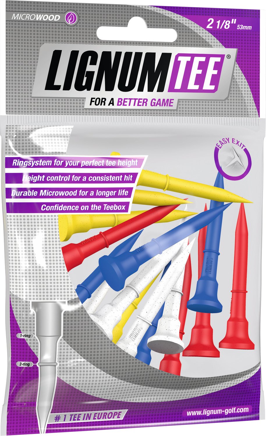 Plastpegg 53mm (16st)