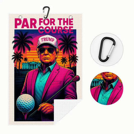 Golfhandduk Par For The Course